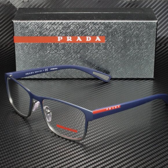 New Prada 55mm Men's Demo Eyeglasses With Full Box - Picture 1 of 4